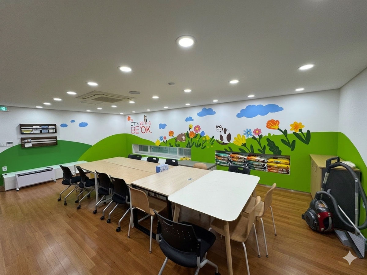 꿈이룸학교 벽화 2